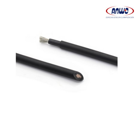 CABLE SOLAR 4MM NEGRO 200MTS